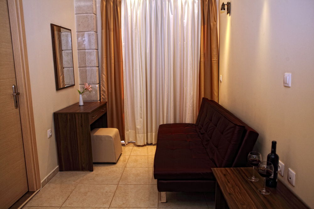 Niriides Beach Hotel 레팀노 객실 사진